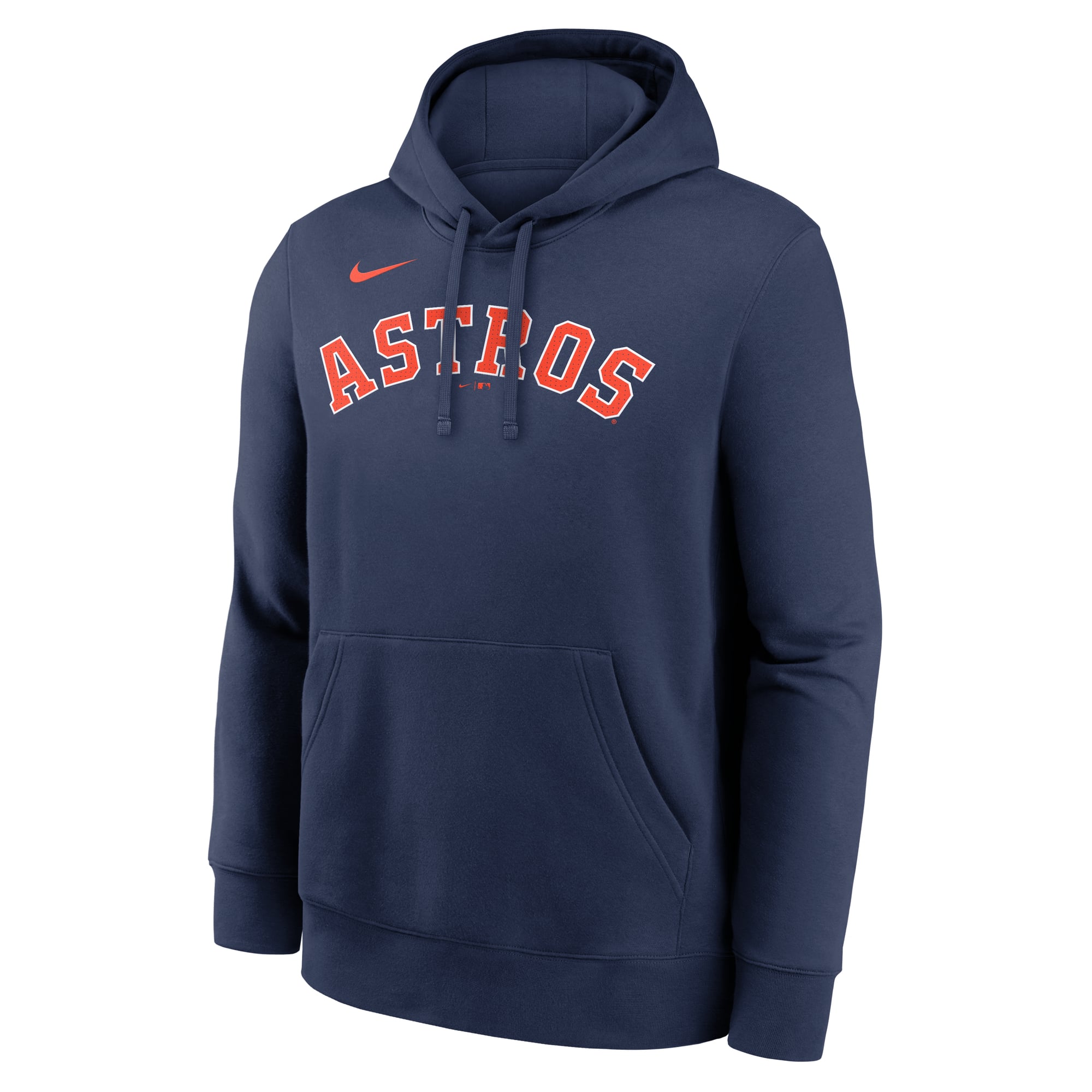 Men's Nike Jeff Bagwell Navy Houston Astros Player Name & Number Club Pullover Hoodie