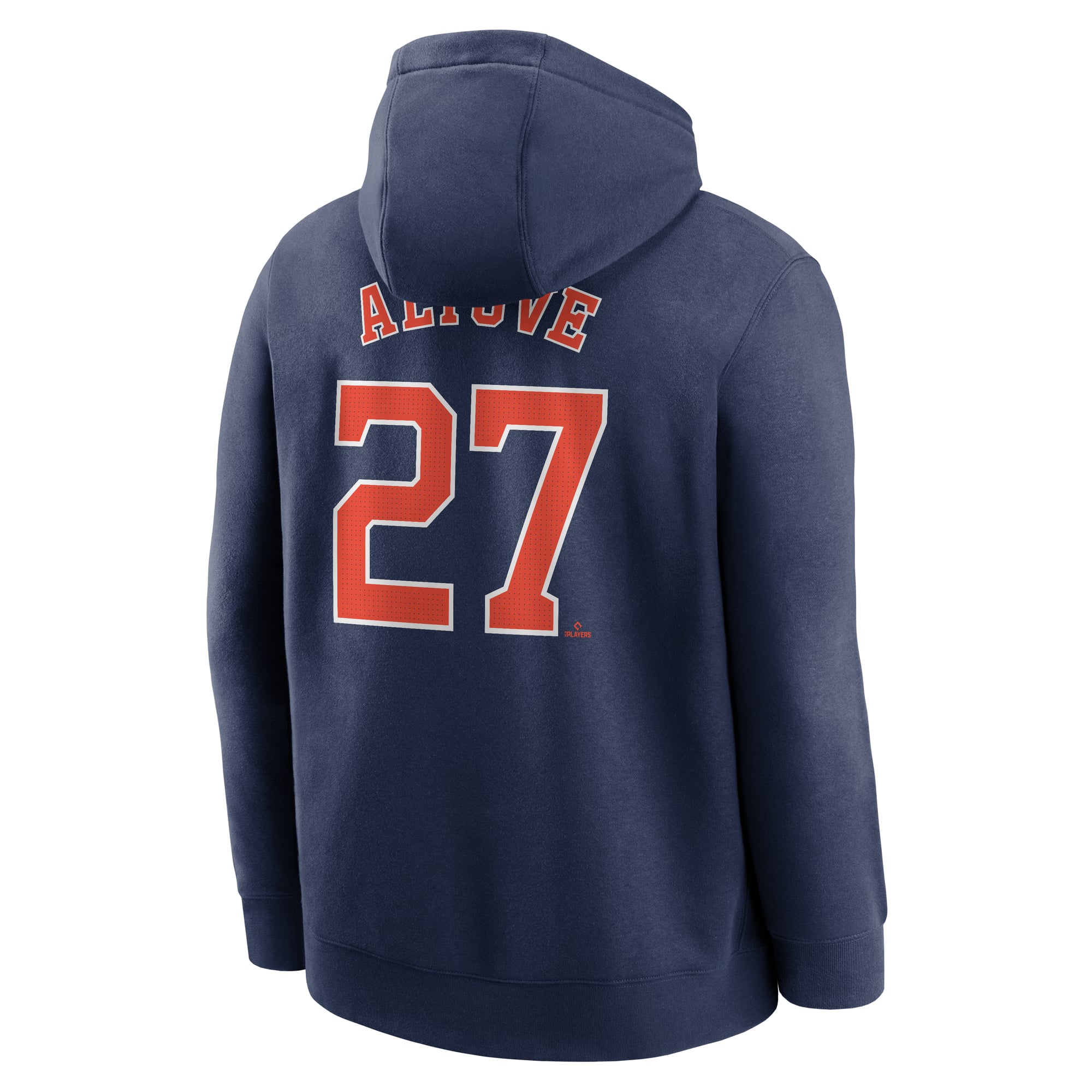 Men's Nike Jose Altuve Navy Houston Astros Player Name & Number Club Pullover Hoodie
