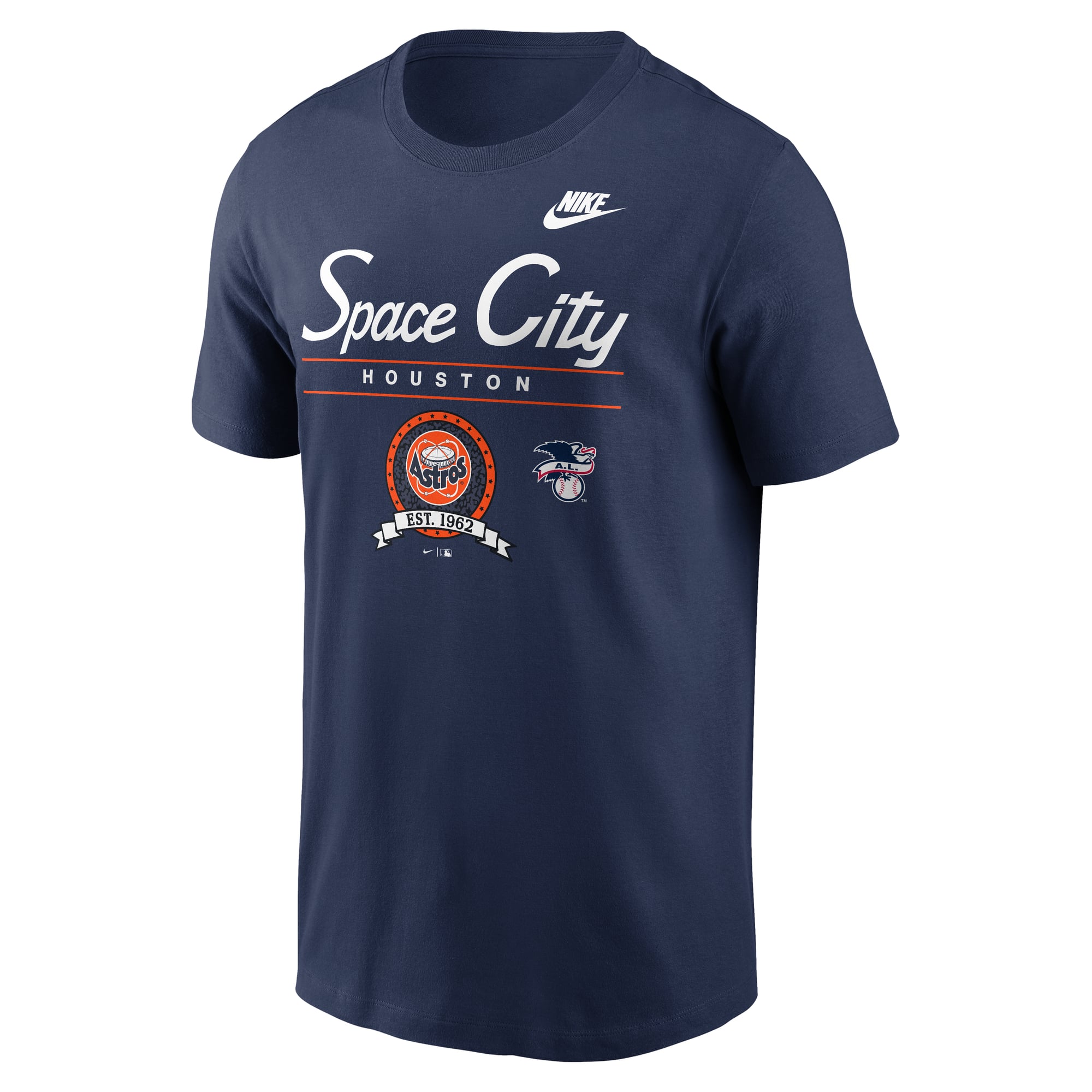 Men's Nike Navy Houston Astros Cooperstown Graphic T-Shirt