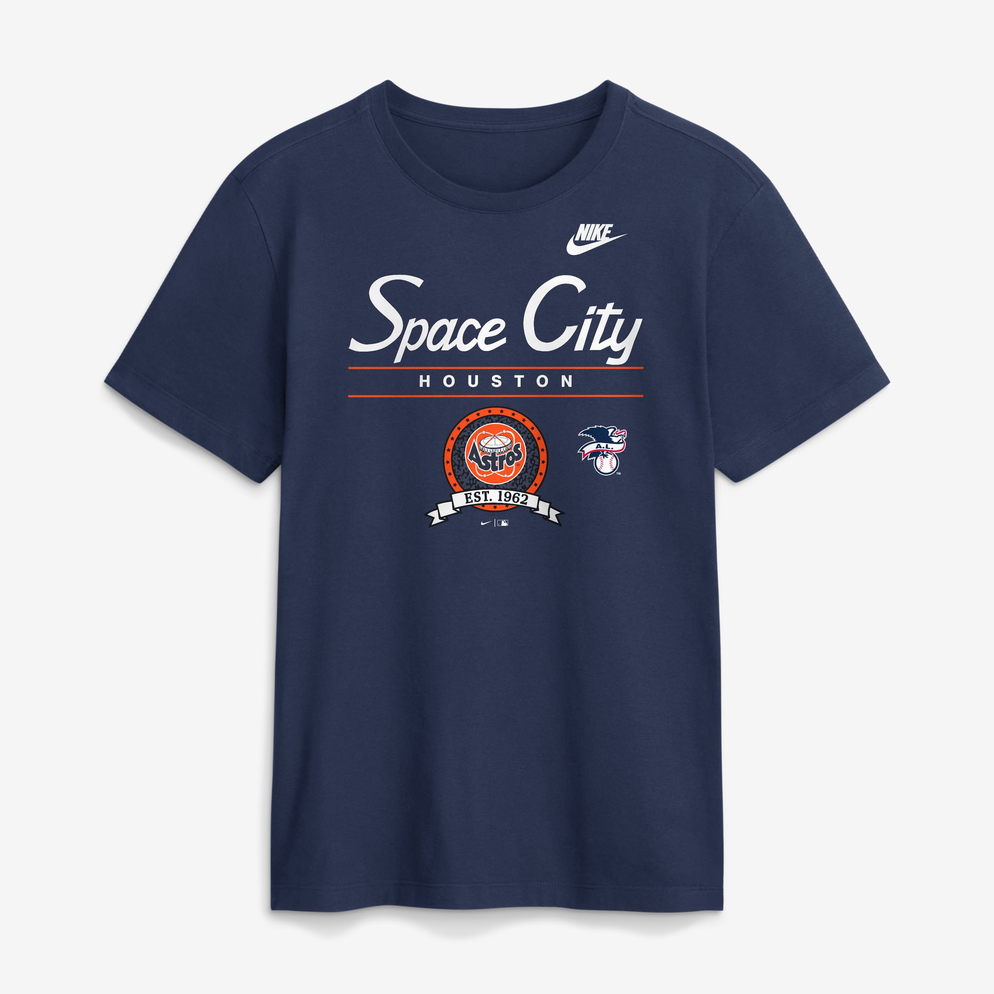 Men's Nike Navy Houston Astros Cooperstown Graphic T-Shirt