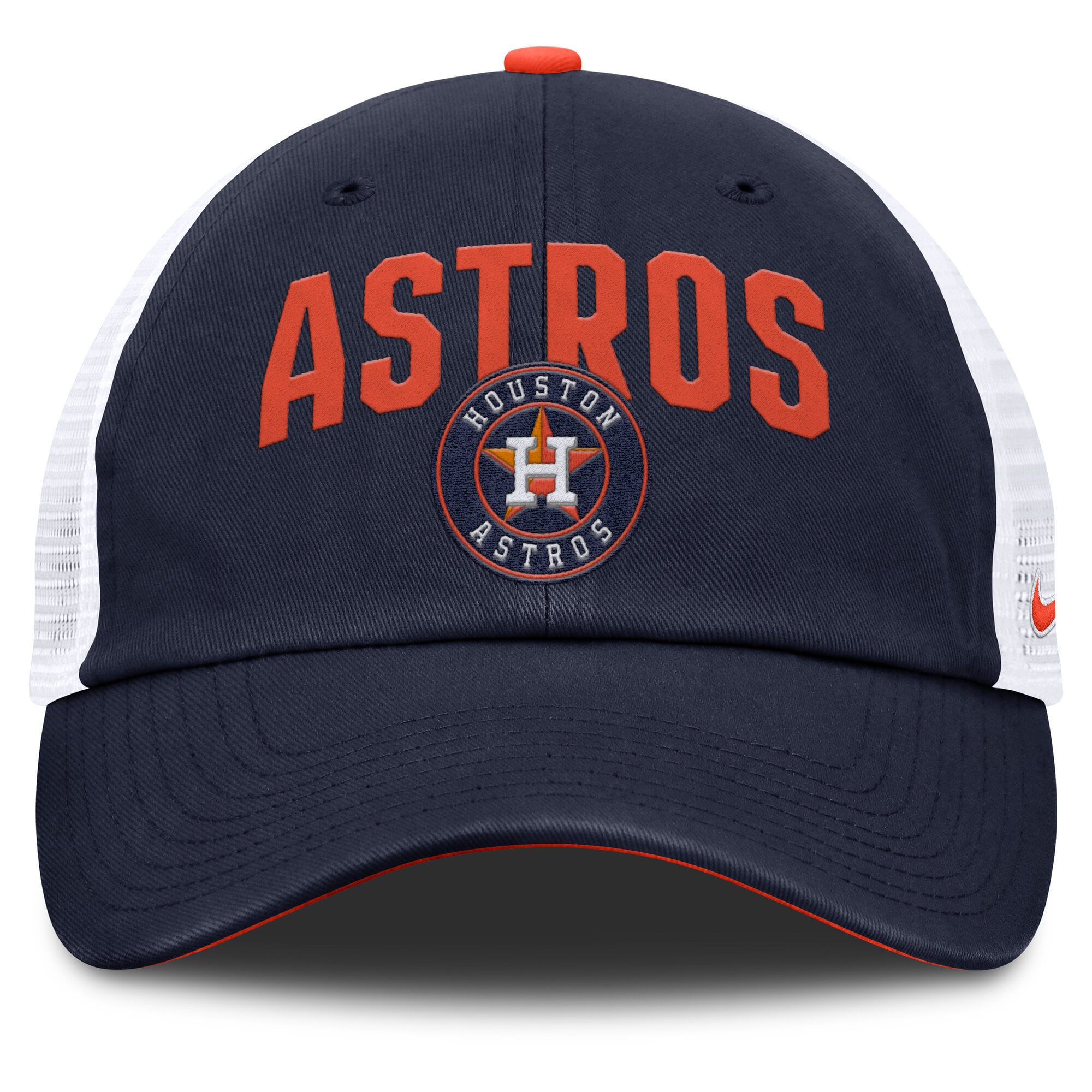 Men's Nike  Navy Houston Astros Primetime Club Adjustable Trucker Hat