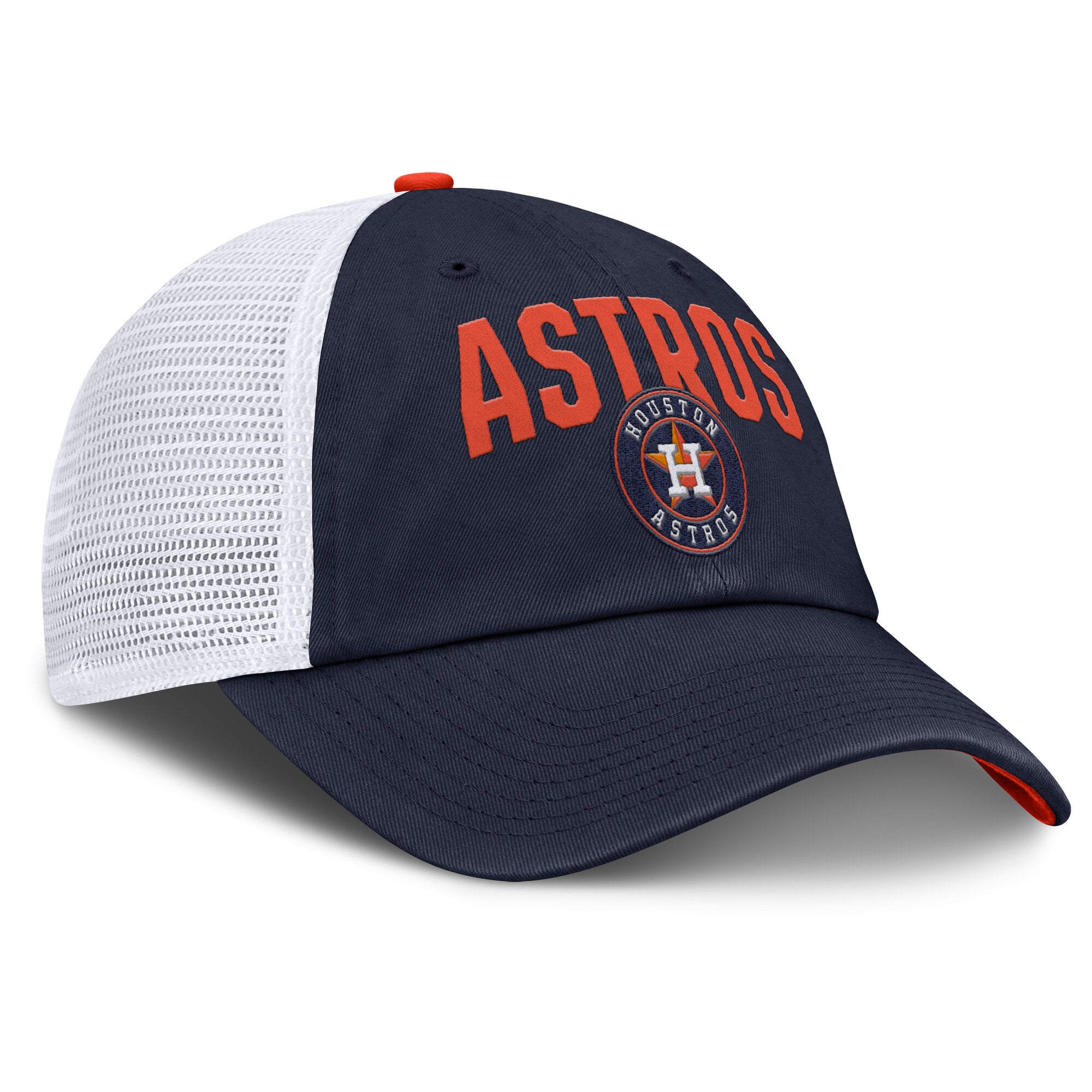 Men's Nike  Navy Houston Astros Primetime Club Adjustable Trucker Hat