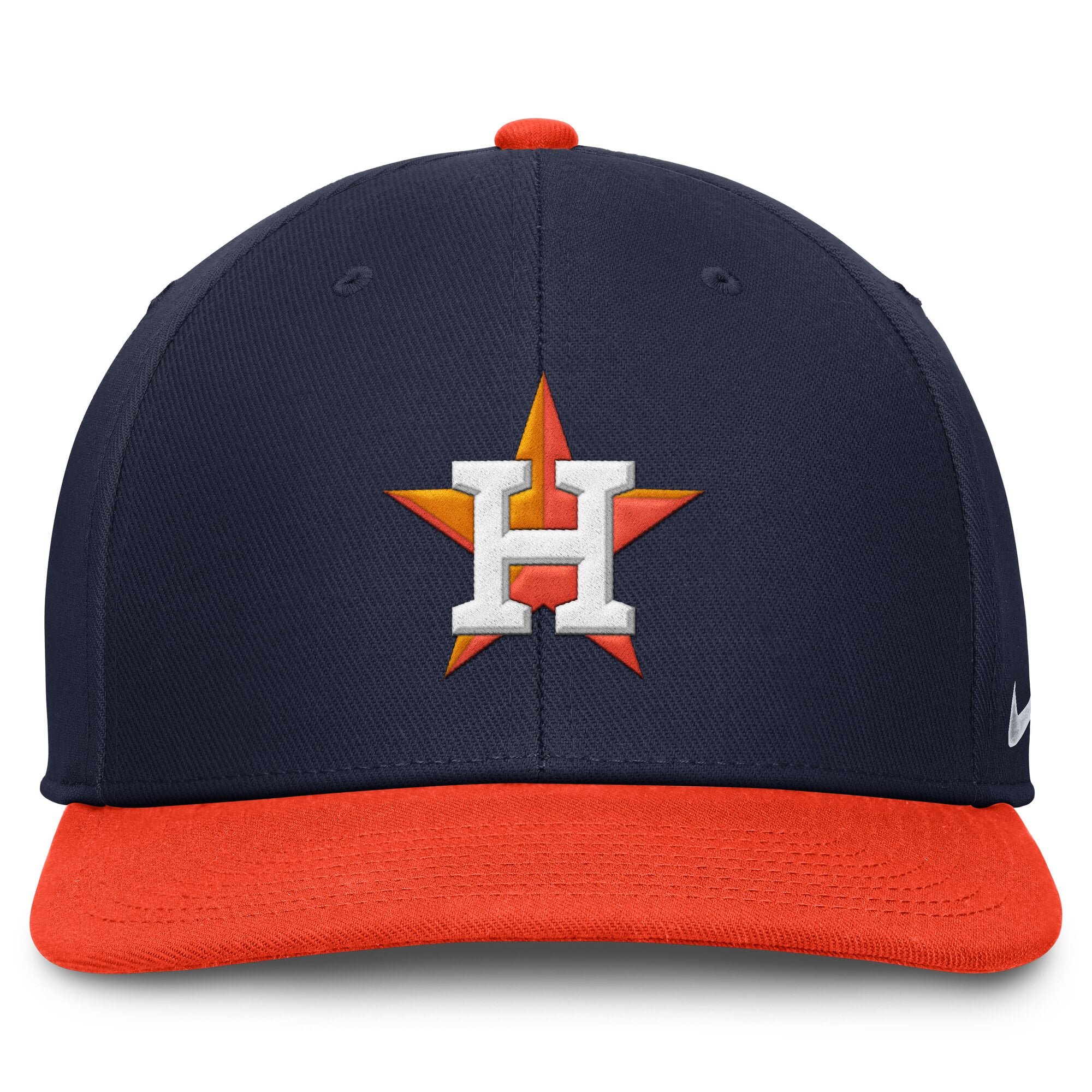 Men's Nike Navy/Orange Houston Astros Pro Dri-FIT Snapback Hat