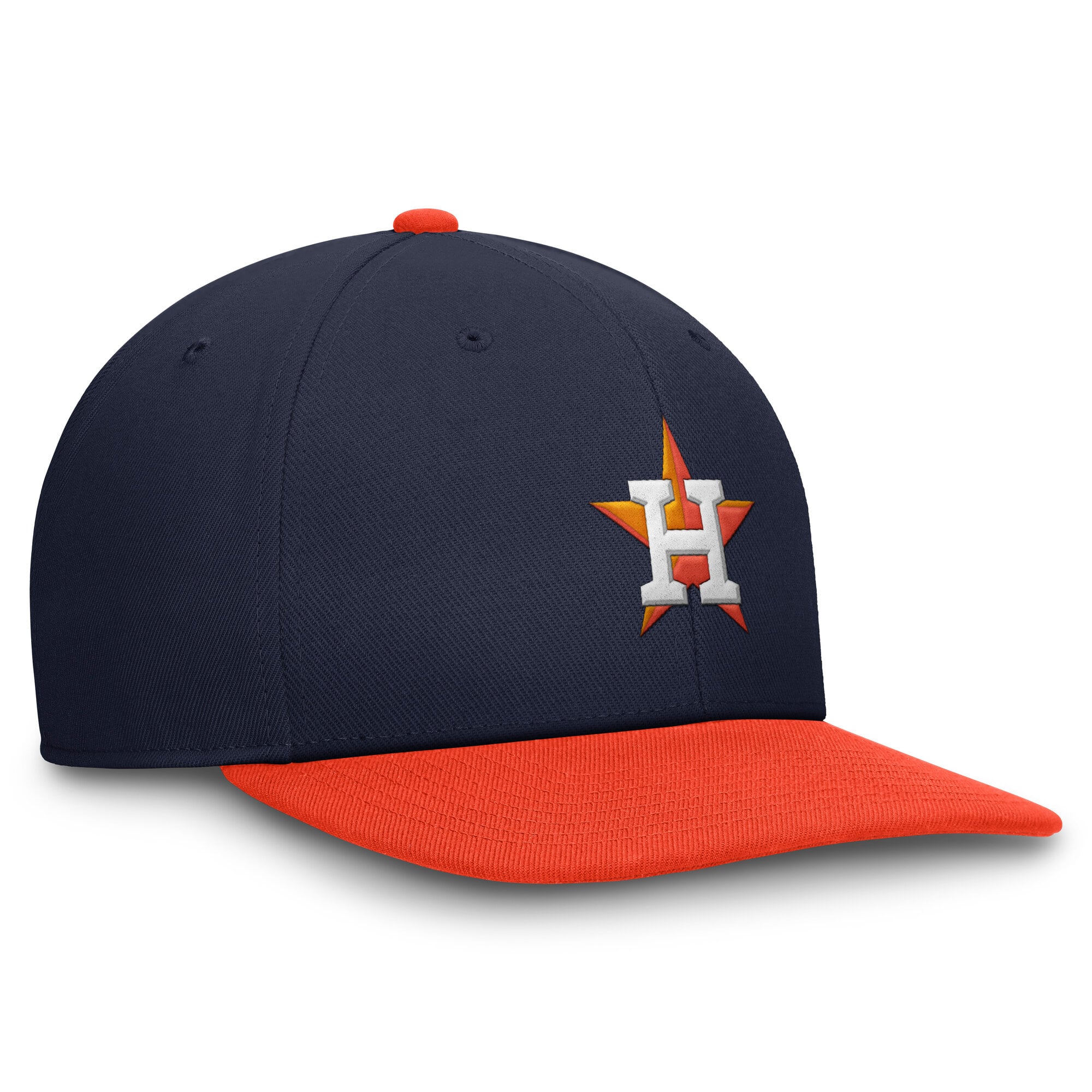 Men's Nike Navy/Orange Houston Astros Pro Dri-FIT Snapback Hat