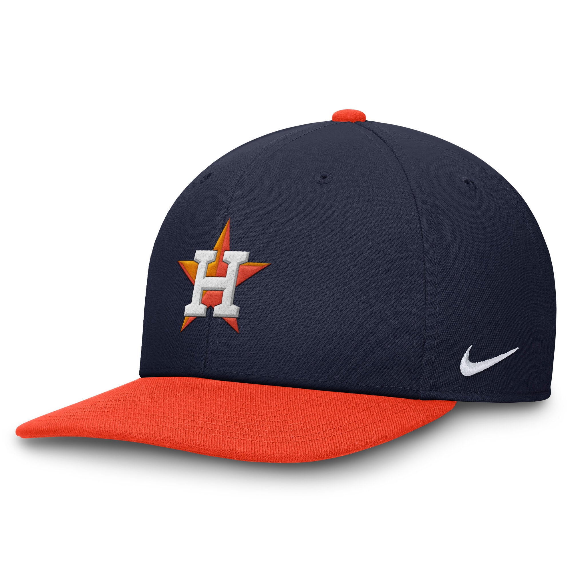 Men's Nike Navy/Orange Houston Astros Pro Dri-FIT Snapback Hat