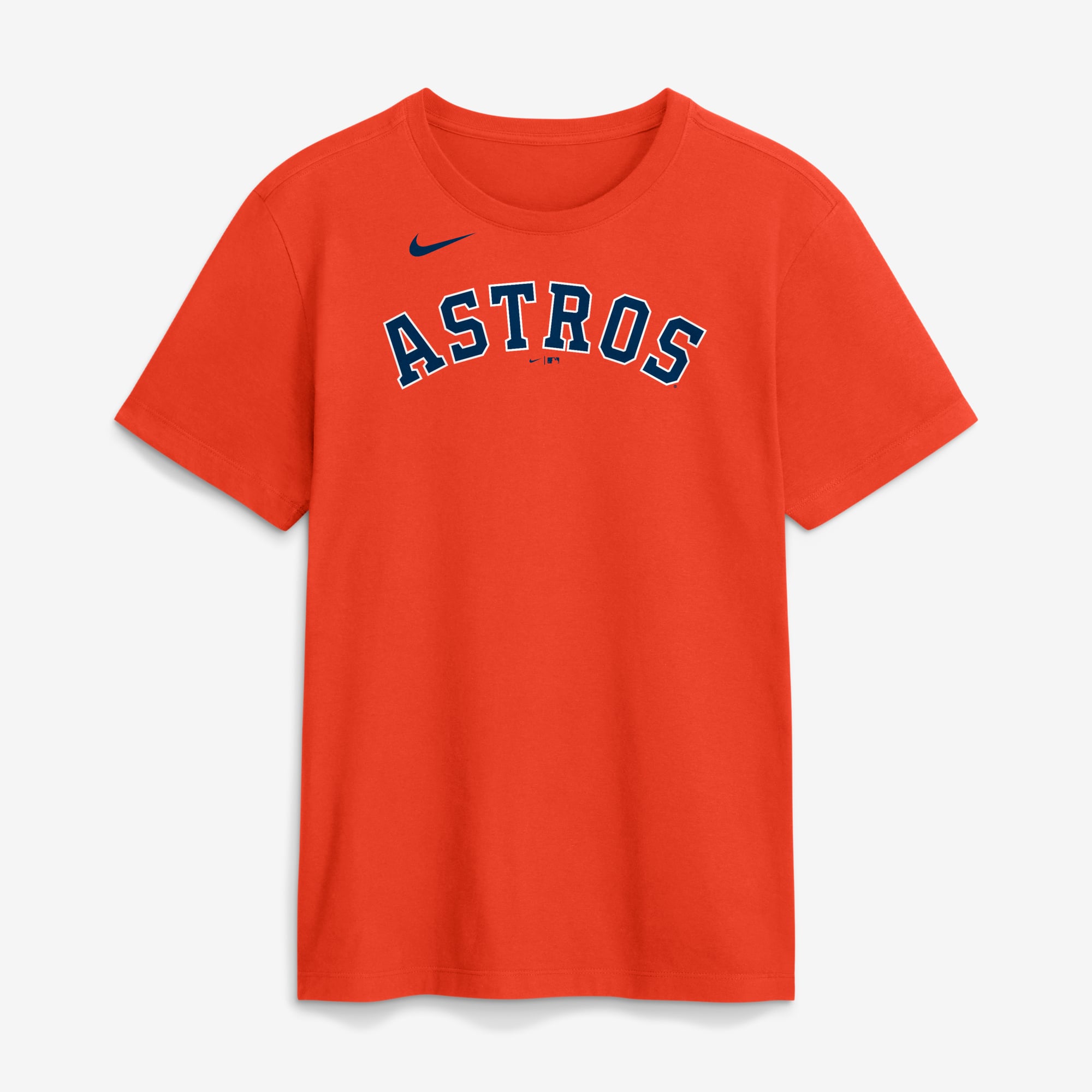 Men's Nike Orange Houston Astros Team Wordmark T-Shirt