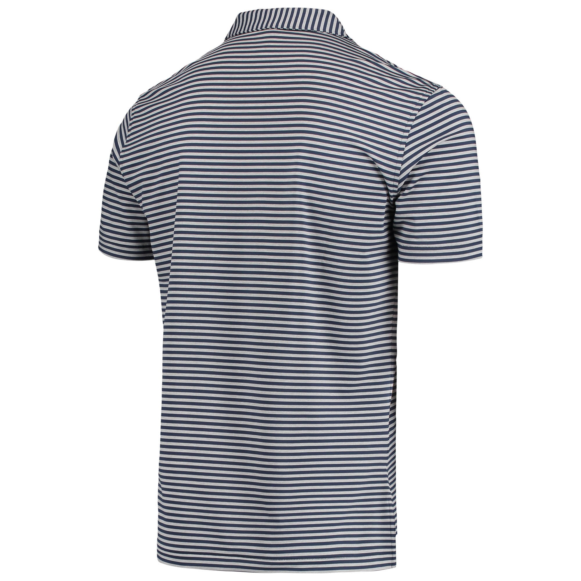 Men's Peter Millar Navy Houston Astros Mills Stripe Polo