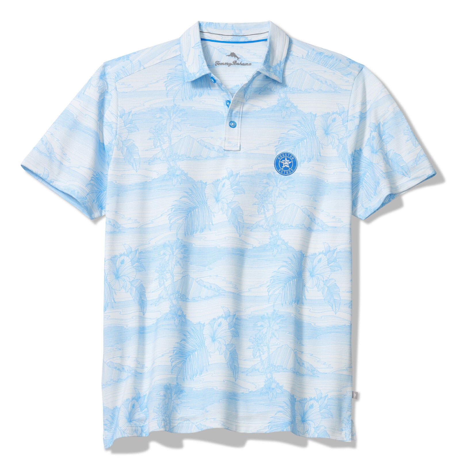 Polo Tommy Bahama bleu Houston Astros Corsica Coast IslandZone pour homme