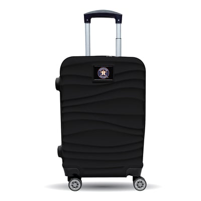 Houston Astros MOJO Black Color Blitz Carry-On Hardcase Spinner Luggage

