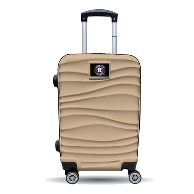 Houston Astros MOJO Tan Color Blitz Carry-On Hardcase Spinner Luggage
