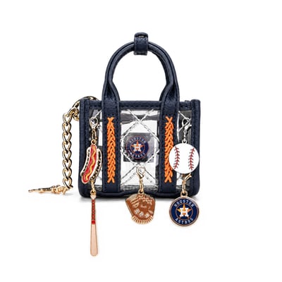 Houston Astros Montana West Clear Bag Charm