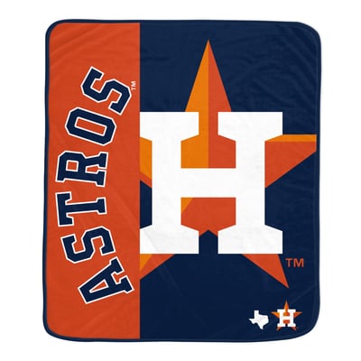 Houston Astros Pegasus Dugout 50" x 60" Ultra Soft Throw Blanket