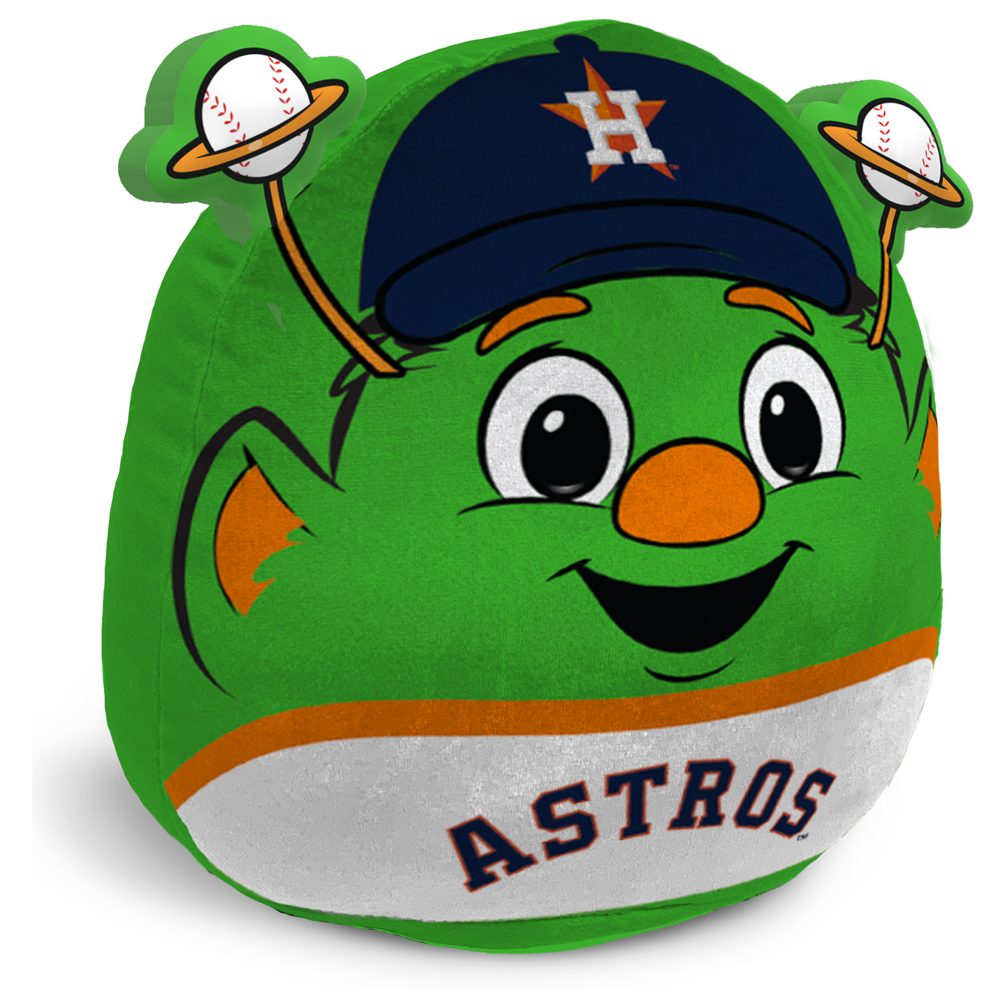Oreiller mascotte en peluche Pegasus Houston Astros avec caractéristiques