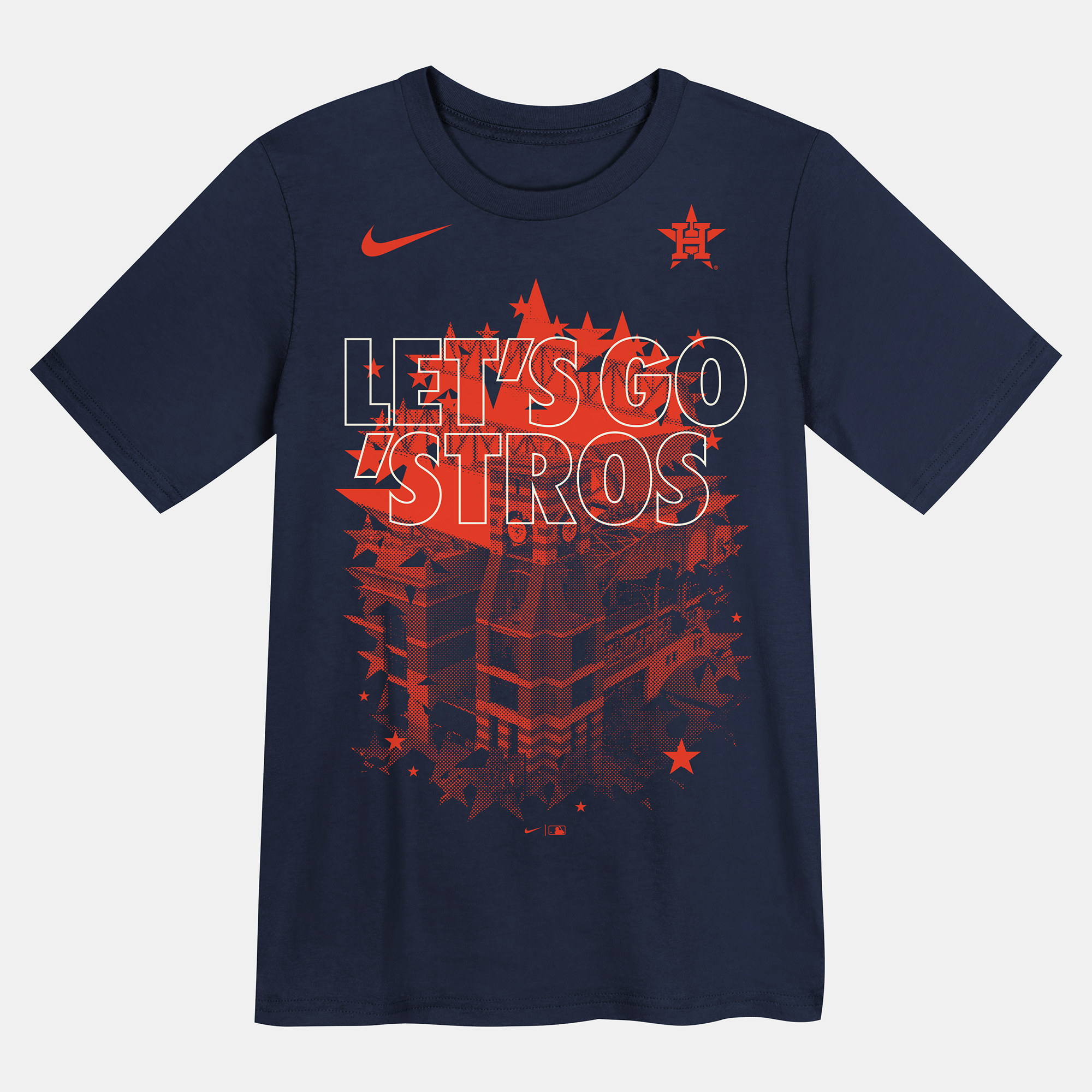 Preschool Nike Navy Houston Astros Hometown Local Collection T-Shirt