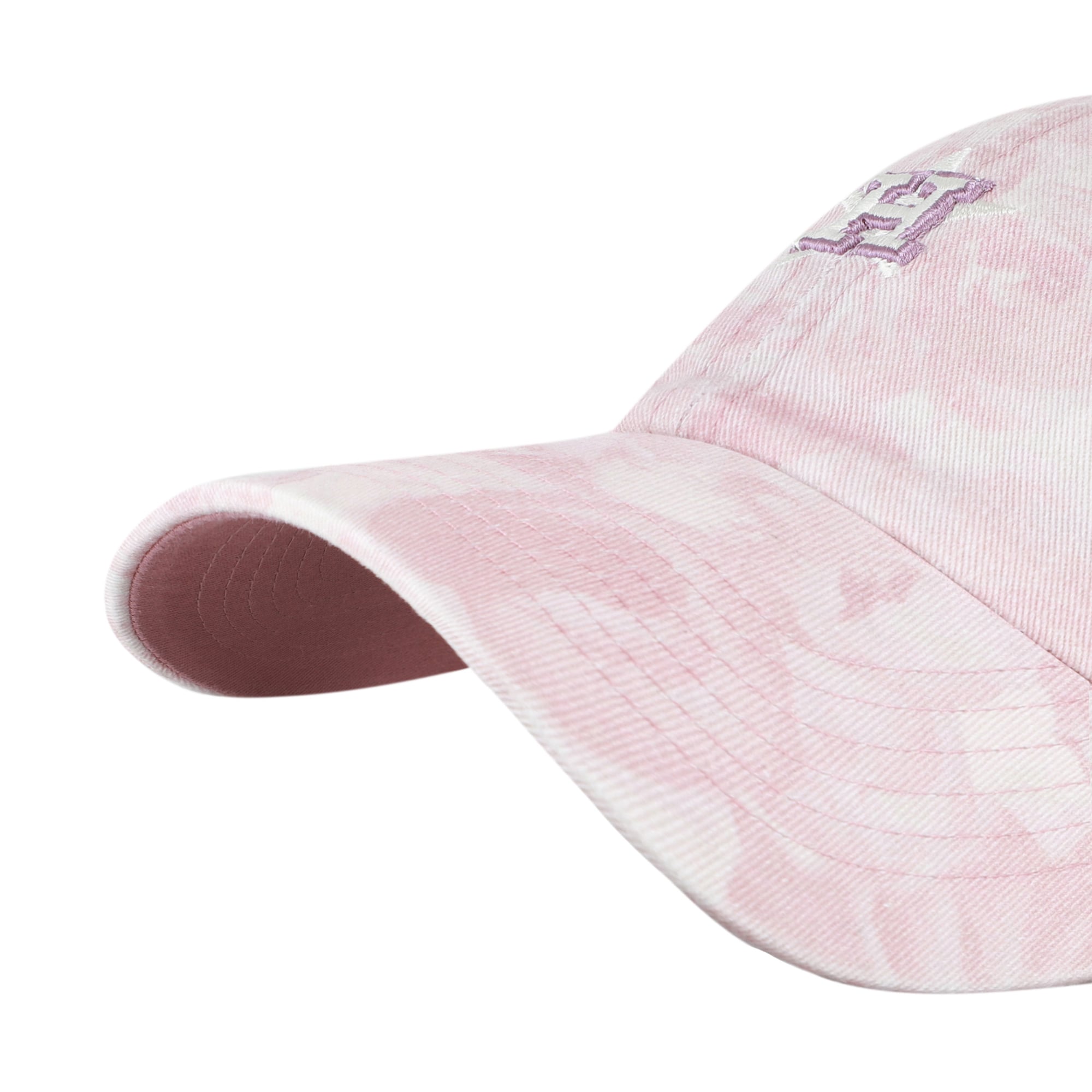 Women's '47 Pink Houston Astros Gardenia Clean Up Adjustable Hat