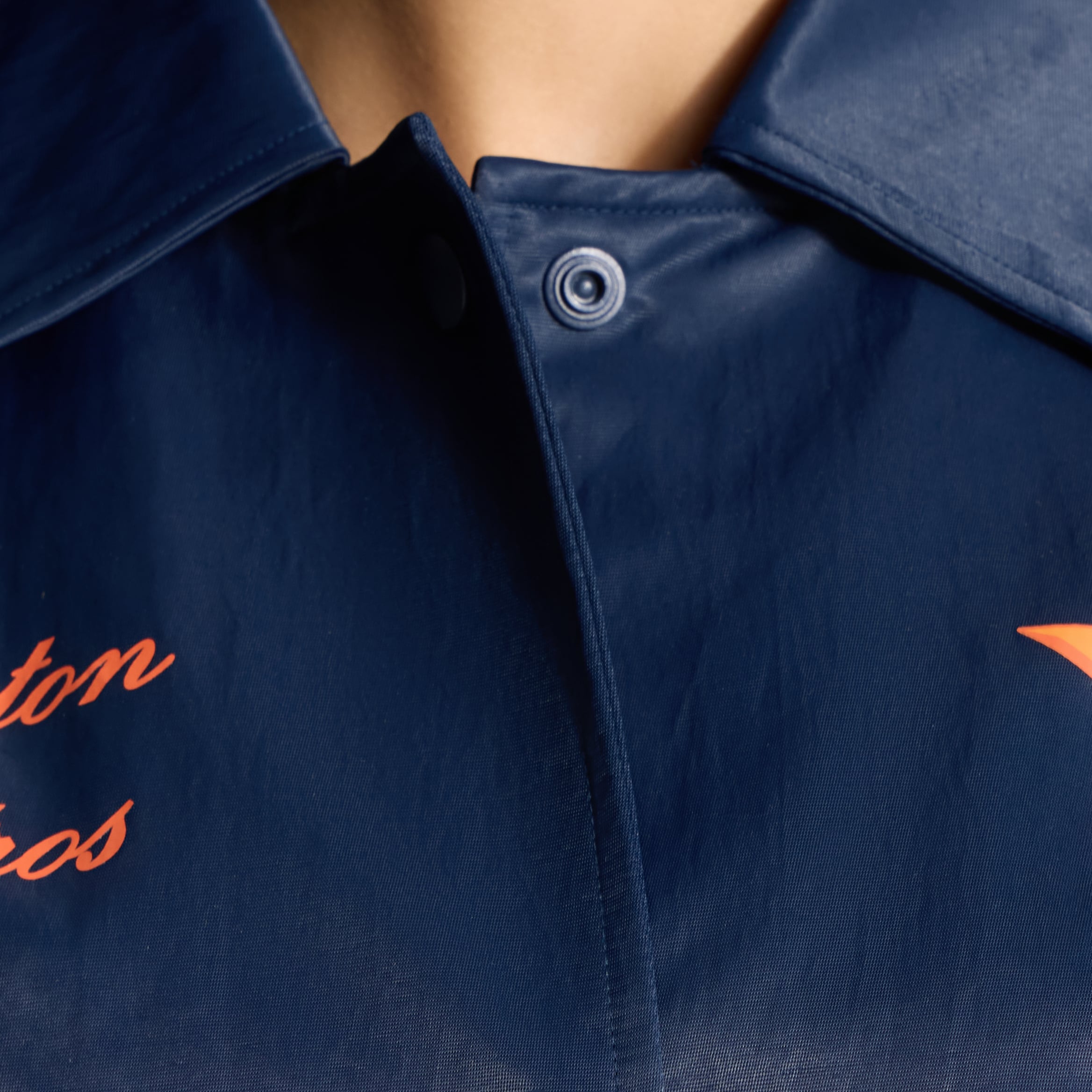 Veste d'entraîneur des Astros de Houston, bleu marine, lululemon, pour femmes