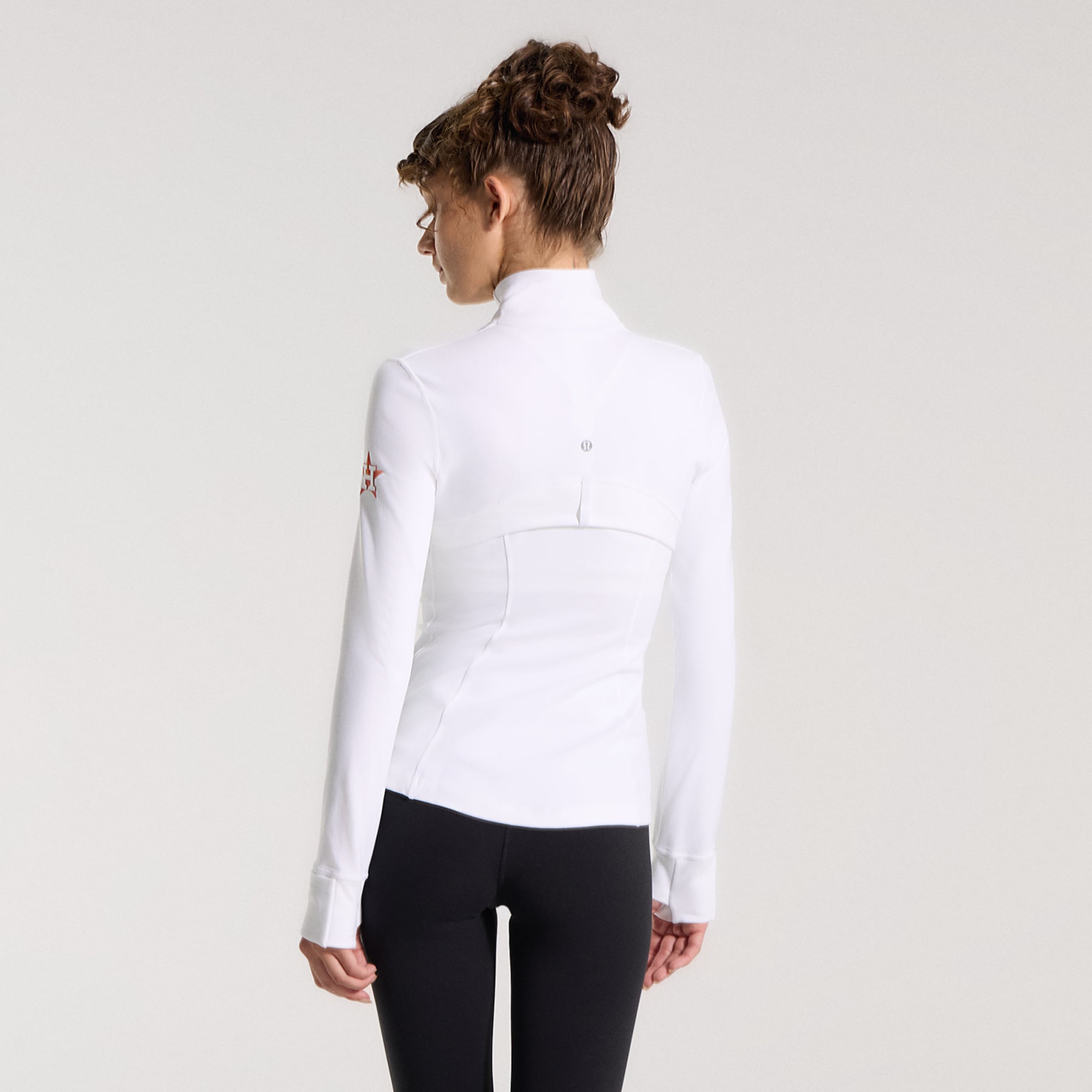 Veste Define blanche Houston Astros pour femmes de lululemon *Luon™