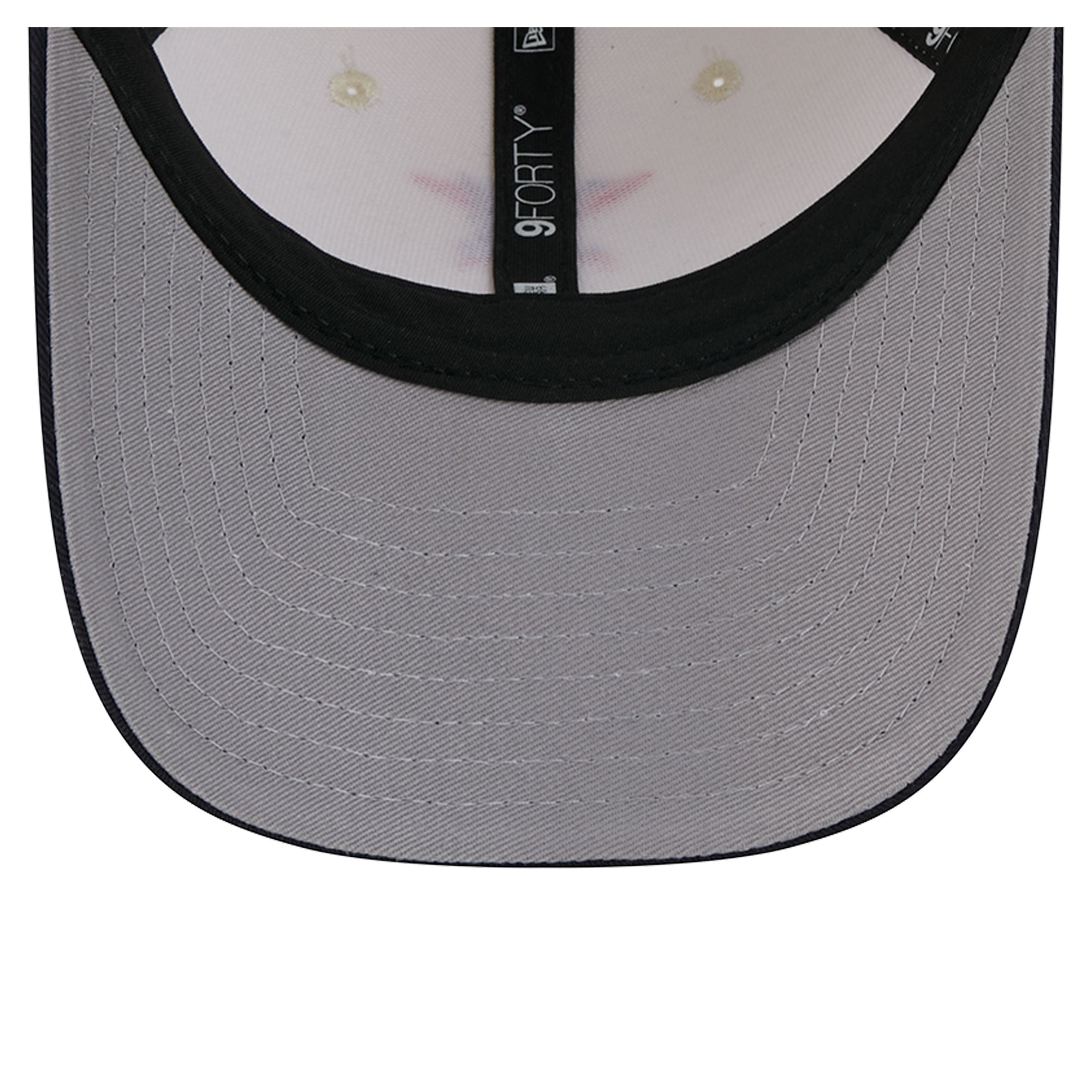 Women's New Era Cream/Navy Houston Astros Primary 9FORTY M-Crown Adjustable Hat
