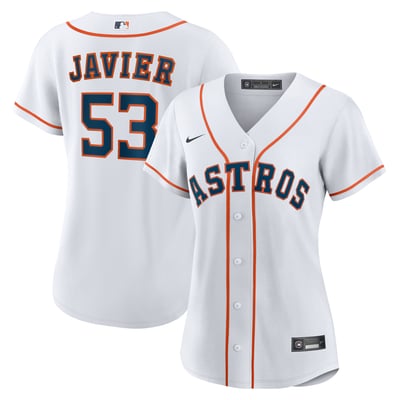 Cristian Javier Houston Astros Nike Women's Home Replica Jersey - White