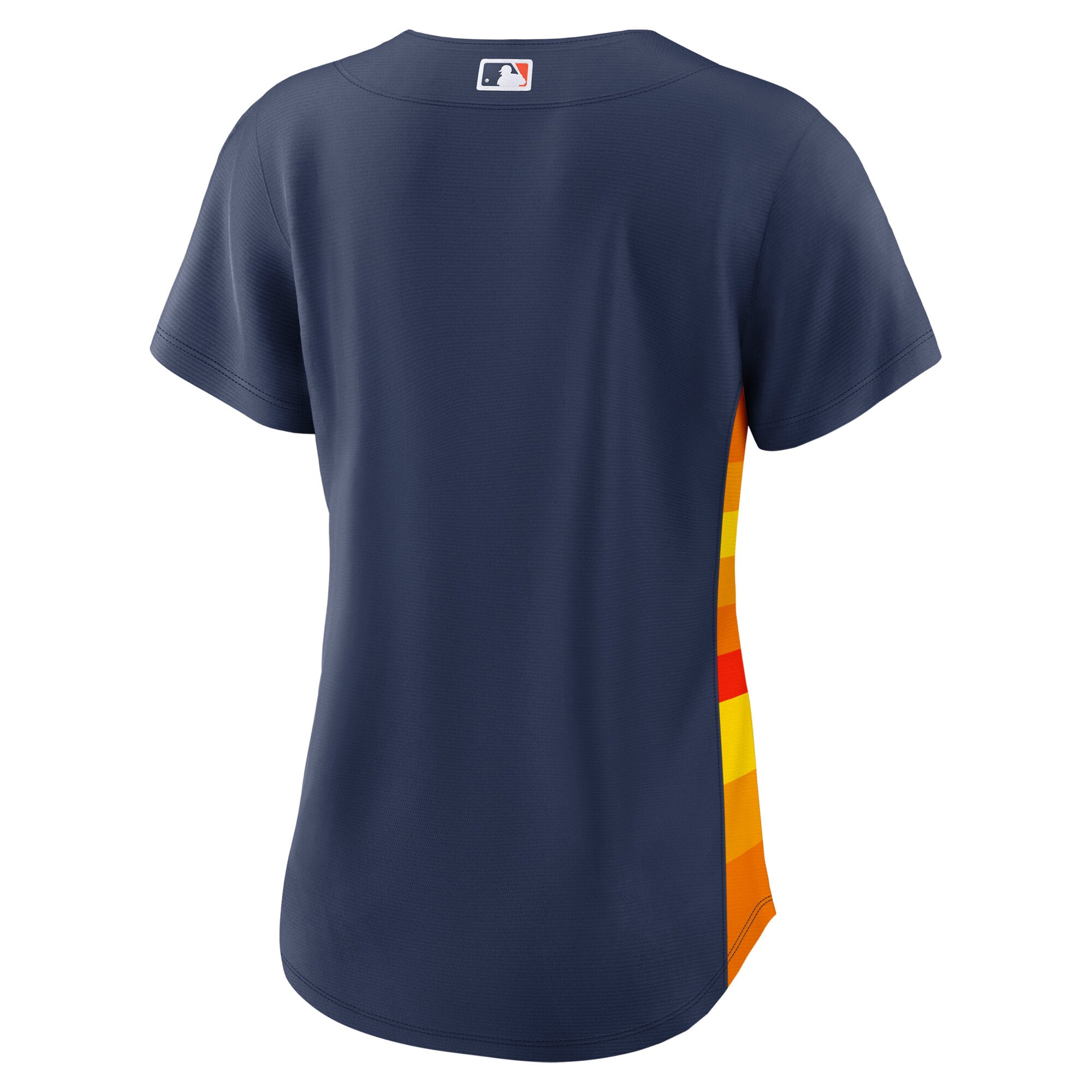 Maillot réplique Nike bleu marine des Astros de Houston, modèle alternatif 2, pour femme