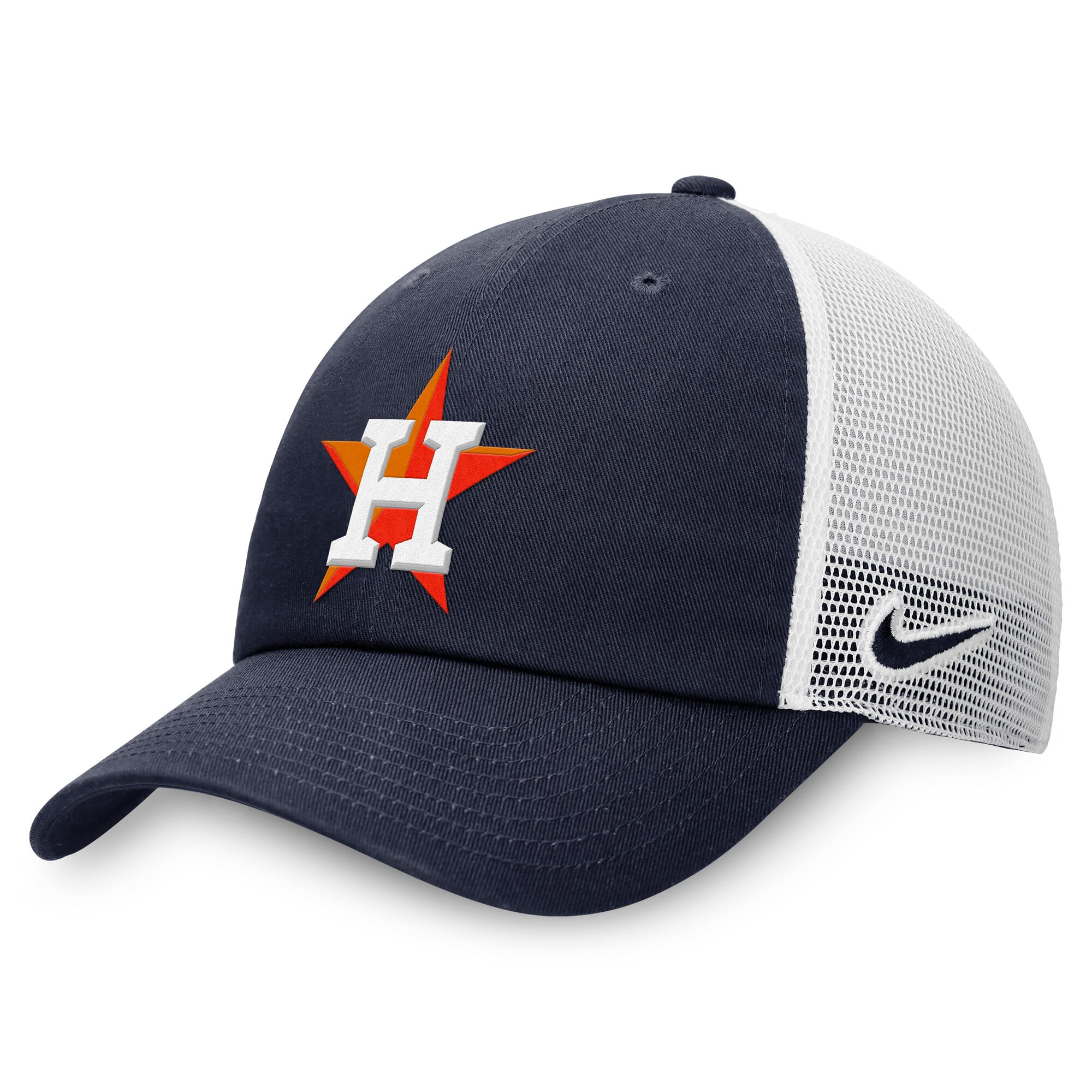 Women's Nike Navy/White Houston Astros Club Trucker Adjustable Hat
