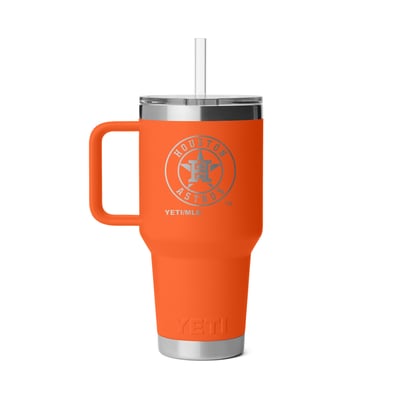 Houston Astros YETI 35oz. Rambler 2.0 Straw Mug