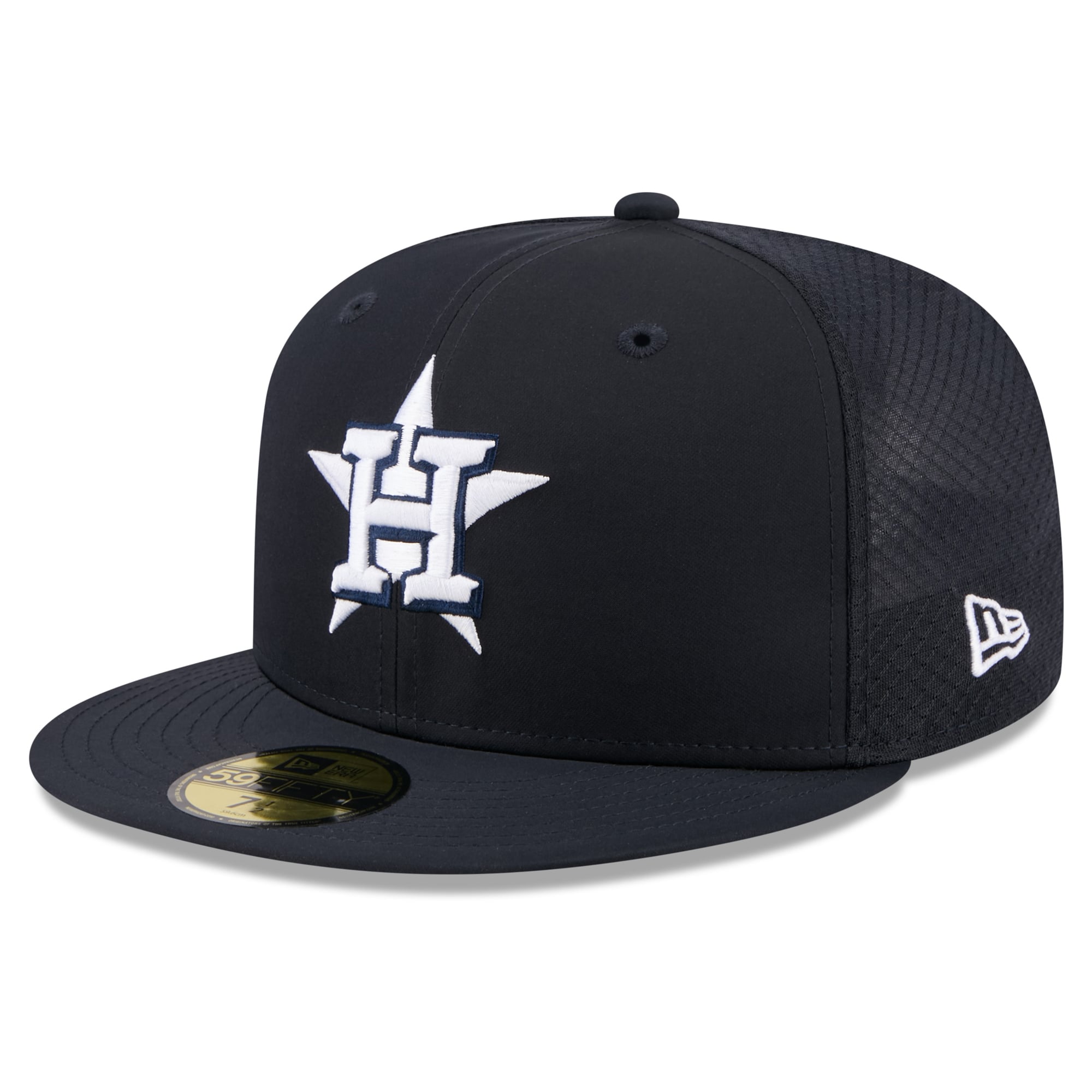 Youth New Era Navy Houston Astros Batting Practice 59FIFTY Fitted Hat