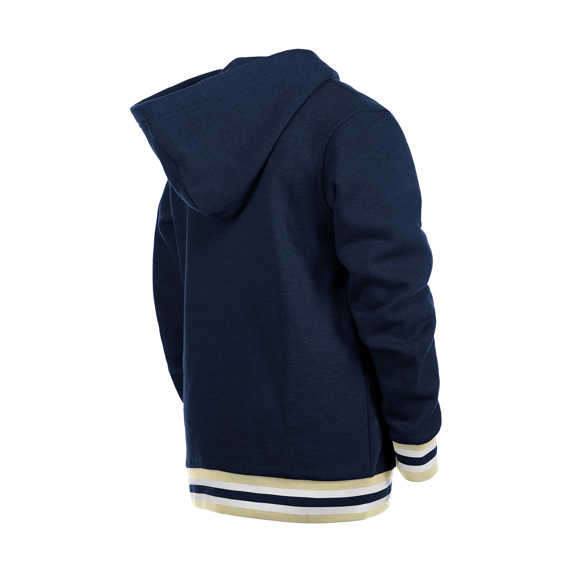 Youth New Era Navy Houston Astros Knit Trim Pullover Hoodie