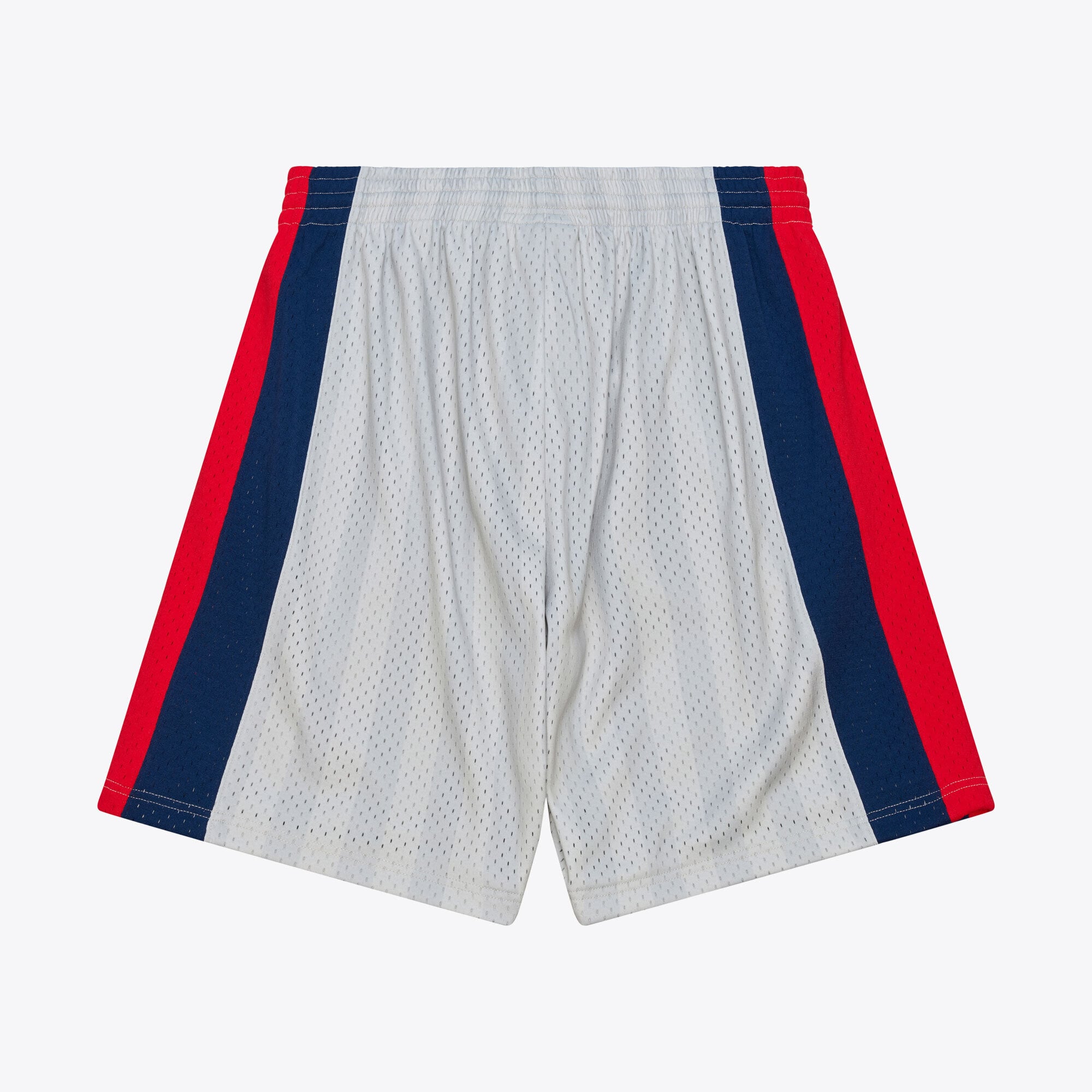 Men's Mitchell & Ness Silver Houston Comets 1997 Swingman Shorts - Court Origins