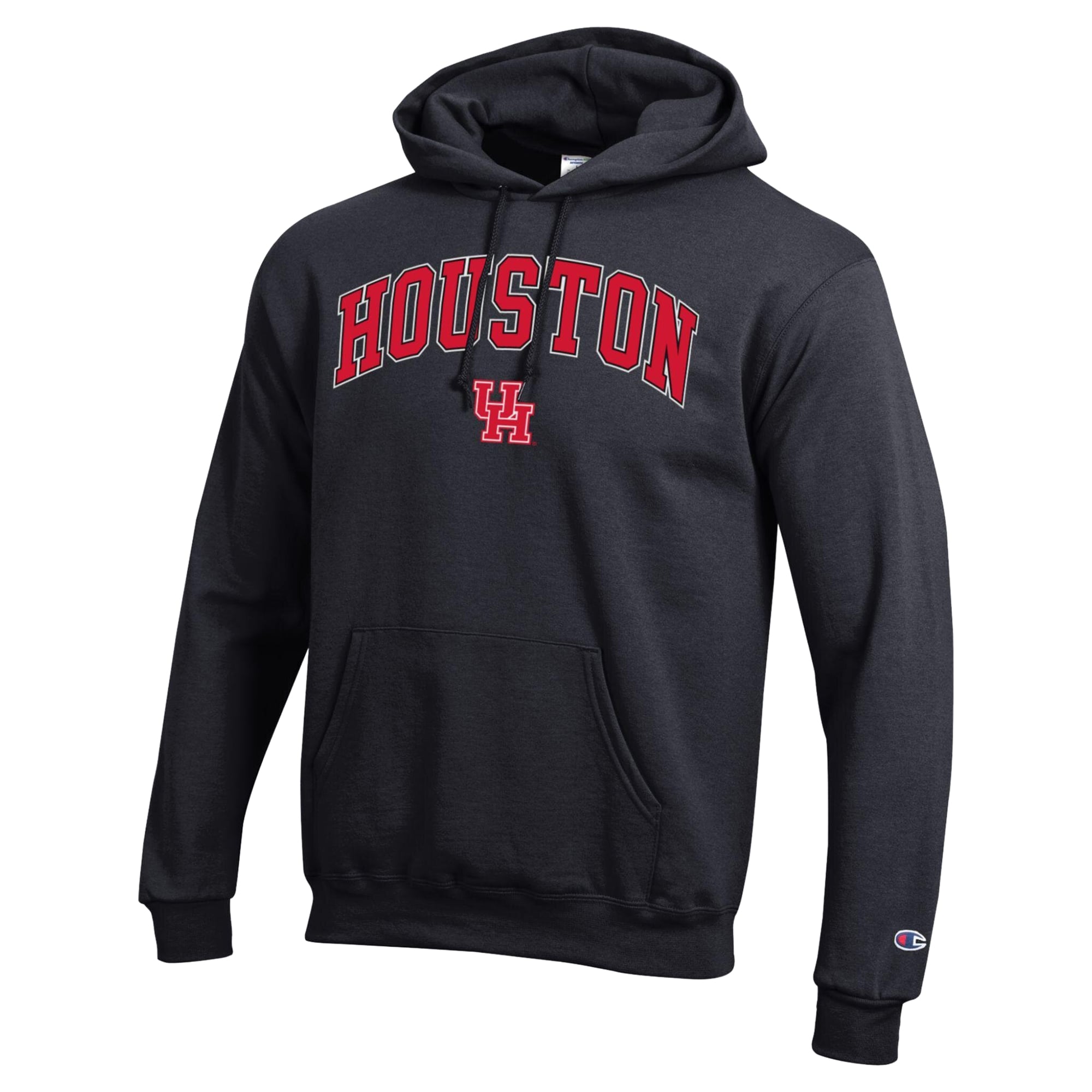 Men's Champion Red Houston Cougars Powerblend Hoodie
