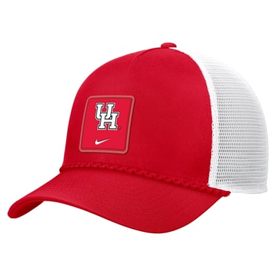 Houston Cougars Nike 2026 On-Field Rope Adjustable Trucker Hat - Red