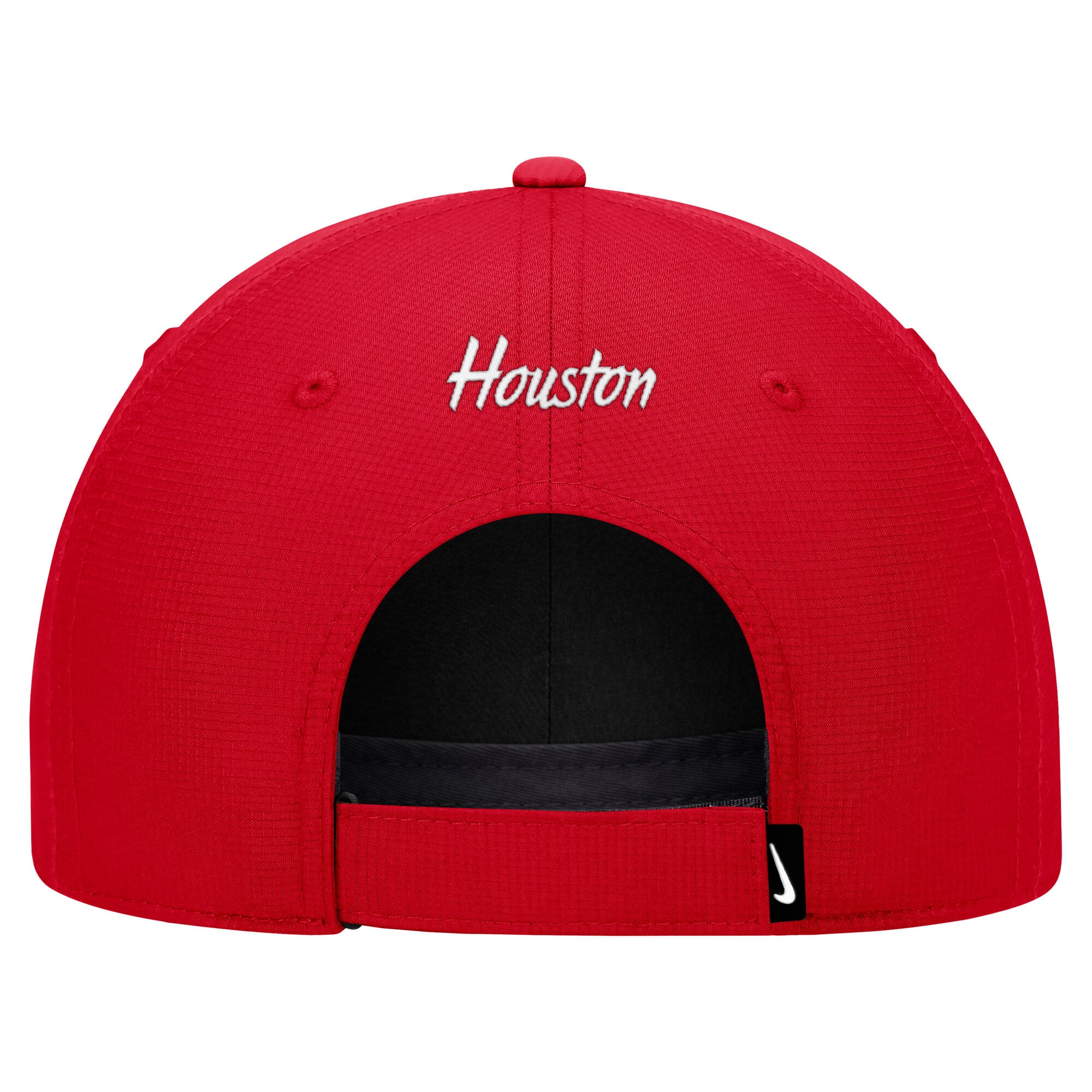 Men's Nike Red Houston Cougars 2026 Sideline Ripstop Dri-FIT Adjustable Hat