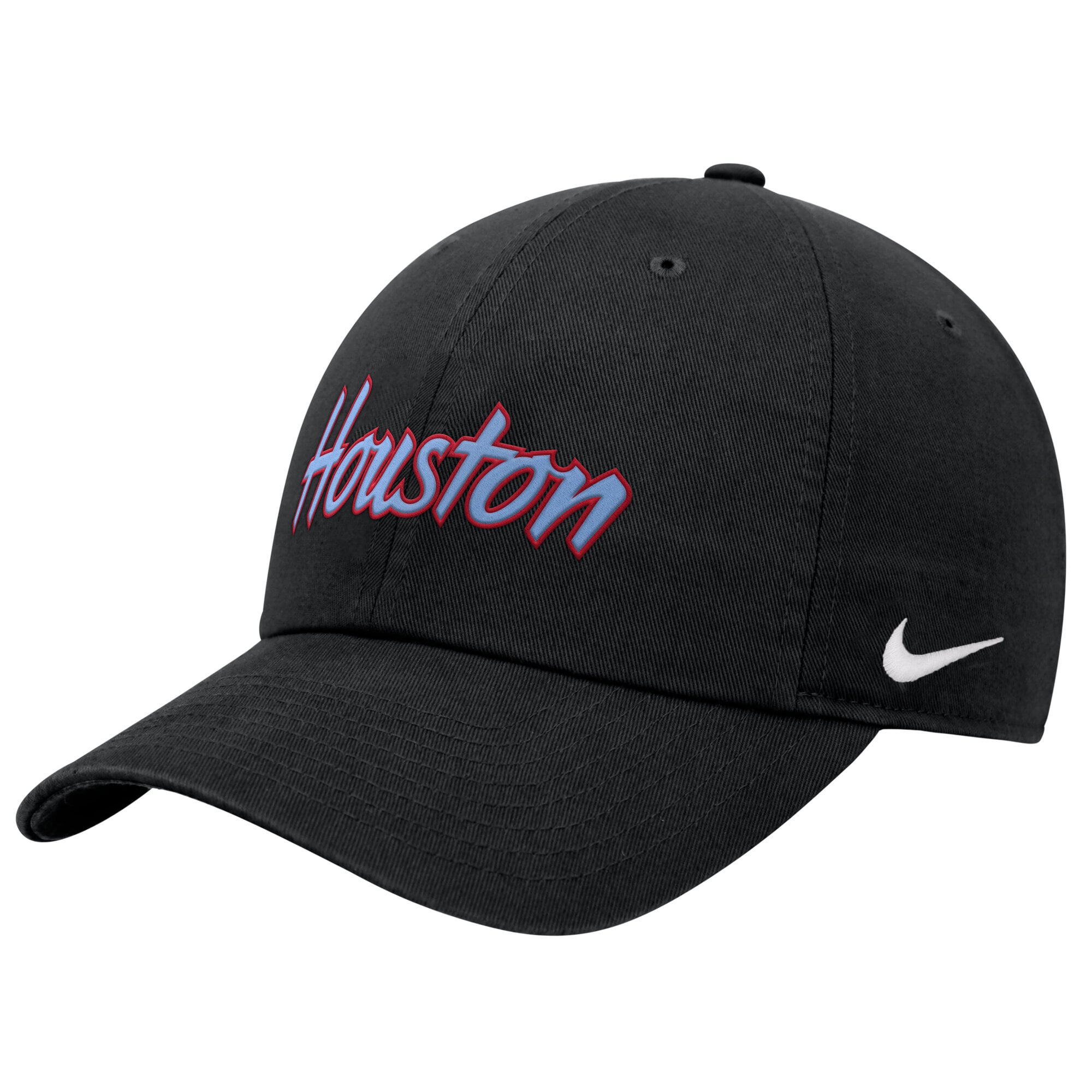 Unisex Nike Black Houston Cougars Club Adjustable Hat
