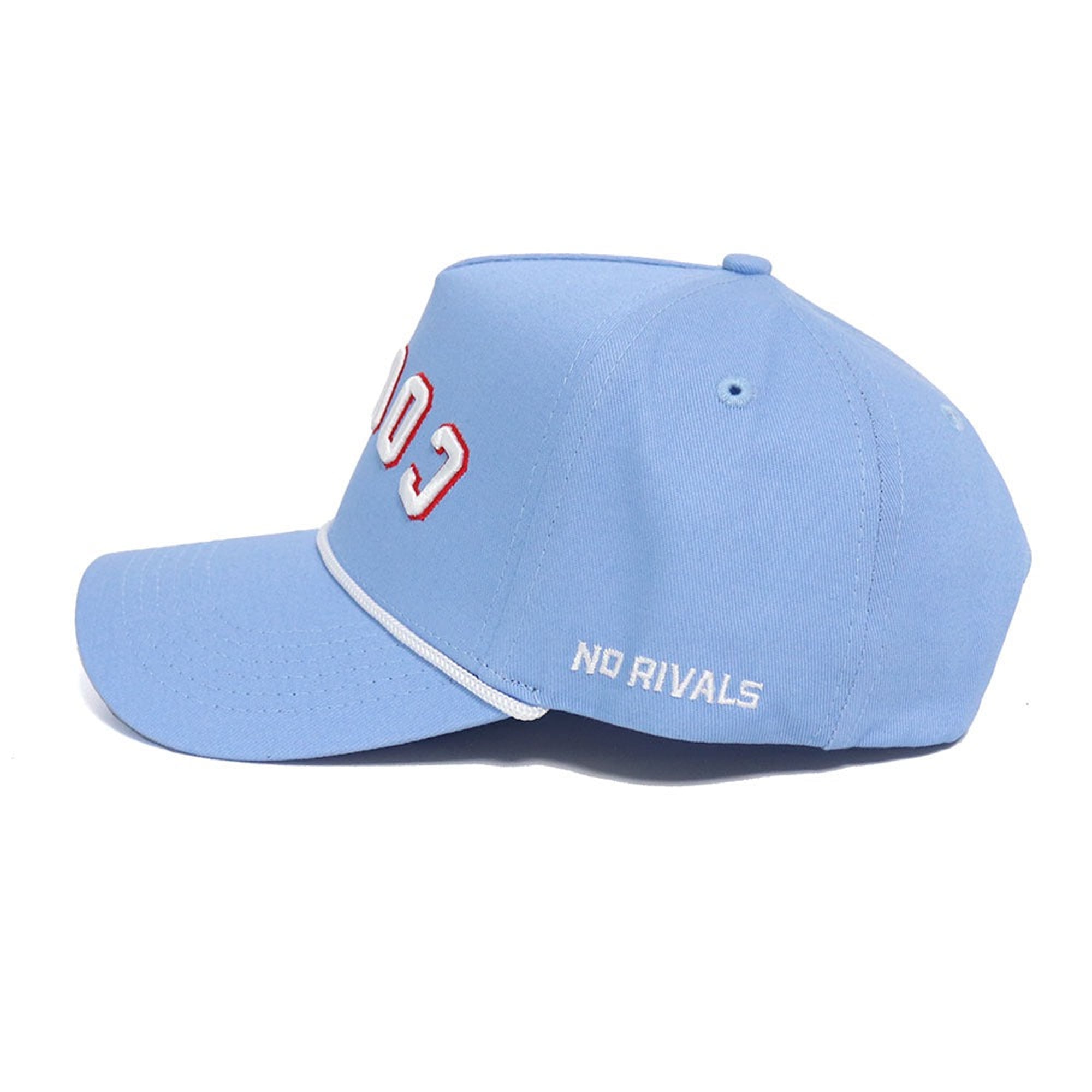 Unisex No Rivals  Light Blue Houston Cougars Upside Down Rope Adjustable Hat