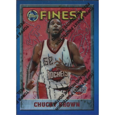 1995-96 Finest Refractors #141 Chucky Brown