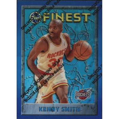 1995-96 Finest Refractors #37 Kenny Smith