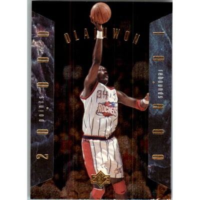 1995-96 SP #C1 Hakeem Olajuwon COMM