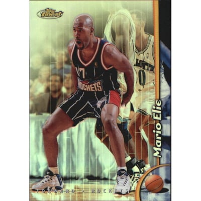 1998-99 Finest No Protectors Refractors #69 Mario Elie