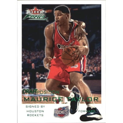 2000-01 Fleer Focus Draft Position #167 Maurice Taylor/100