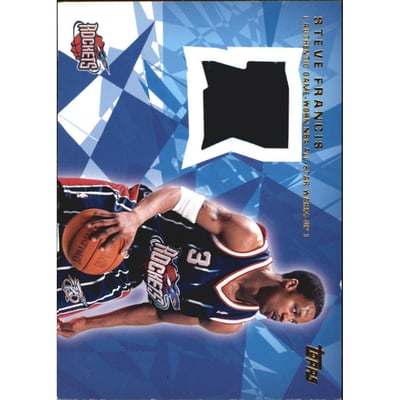 2001-02 Topps All-Star Remnants #TRSF Steve Francis
