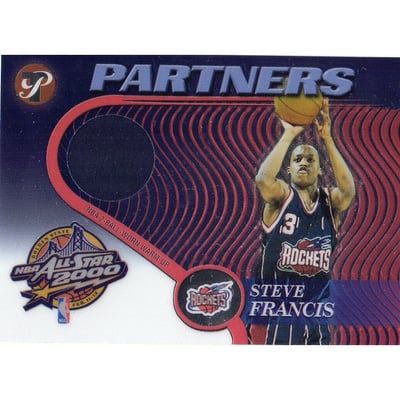 2001-02 Topps Pristine Partners #PASF Steve Francis
