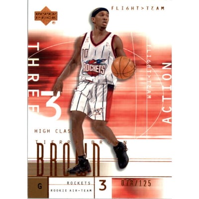 2001-02 Upper Deck Flight Team Copper #91 Tierre Brown
