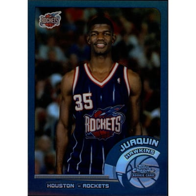 2002-03 Topps Chrome Refractors #129 Juaquin Hawkins