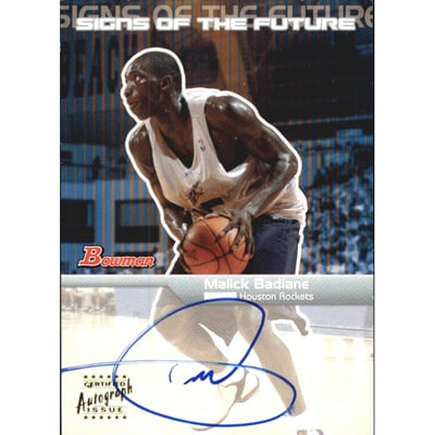 2003-04 Bowman Signs of the Future #MBA Malick Badiane
