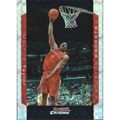 2004-05 Bowman Chrome X-Fractors #84 Maurice Taylor