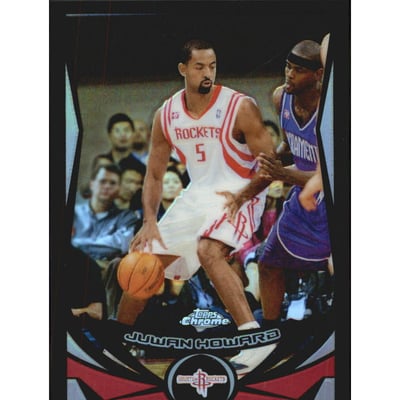 2004-05 Topps Chrome Refractors Black #139 Juwan Howard