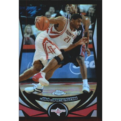 2004-05 Topps Chrome Refractors Black #81 Jim Jackson