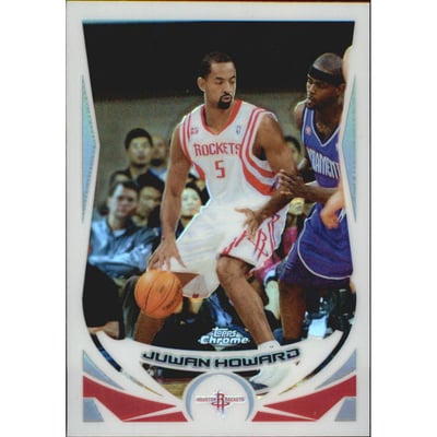 2004-05 Topps Chrome Refractors #139 Juwan Howard