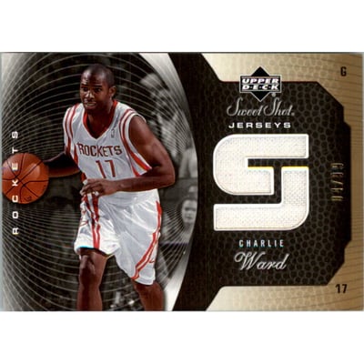 2005-06 Sweet Shot Jerseys Gold #WA Charlie Ward/99