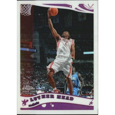 2005-06 Topps Chrome Refractors #208 Luther Head